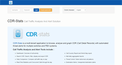 Desktop Screenshot of demo.cdr-stats.org